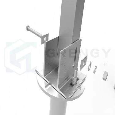 Aluminum Alloy Solar Mounting Structure installation Aluminum Alloy Solar Mounting Structure installation