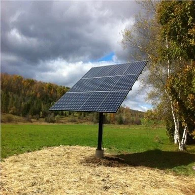 Sistemas de montaje de un solo poste