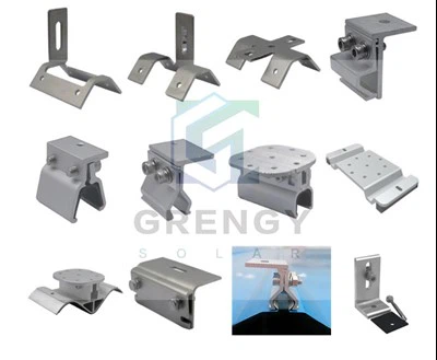 Abrazadera de montaje de techo solar