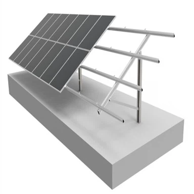 Estructura de montaje solar de aluminio de pila de embrujos