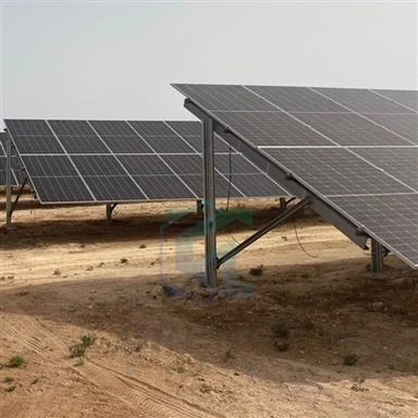 Energía solar montada en el suelo
