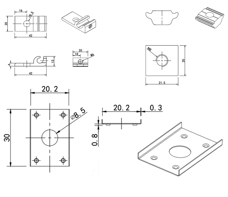 solar panel grounding lug