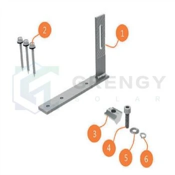 Solar Rail Roof Mounting Hook Solar Rail Roof Mounting Hook