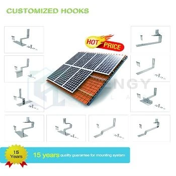Solar Rail Roof Mounting Hook Solar Rail Roof Mounting Hook