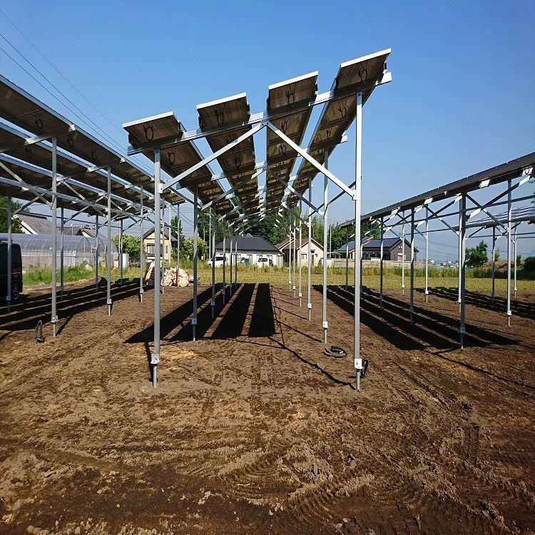 Screw Piles for PV Mounting  For Solar Mounting  solar farm system with ground screws