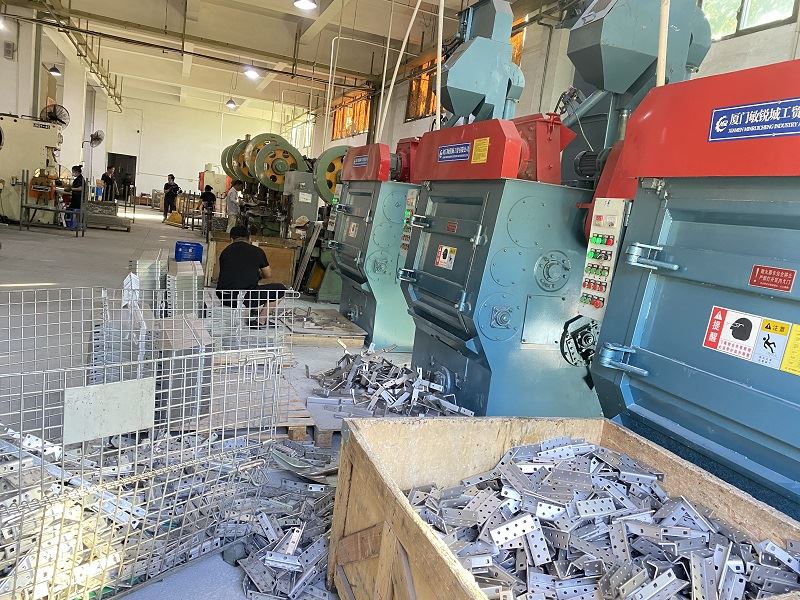 production line of solar hooks