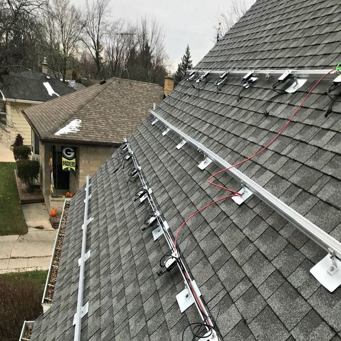 flashing for solar roof