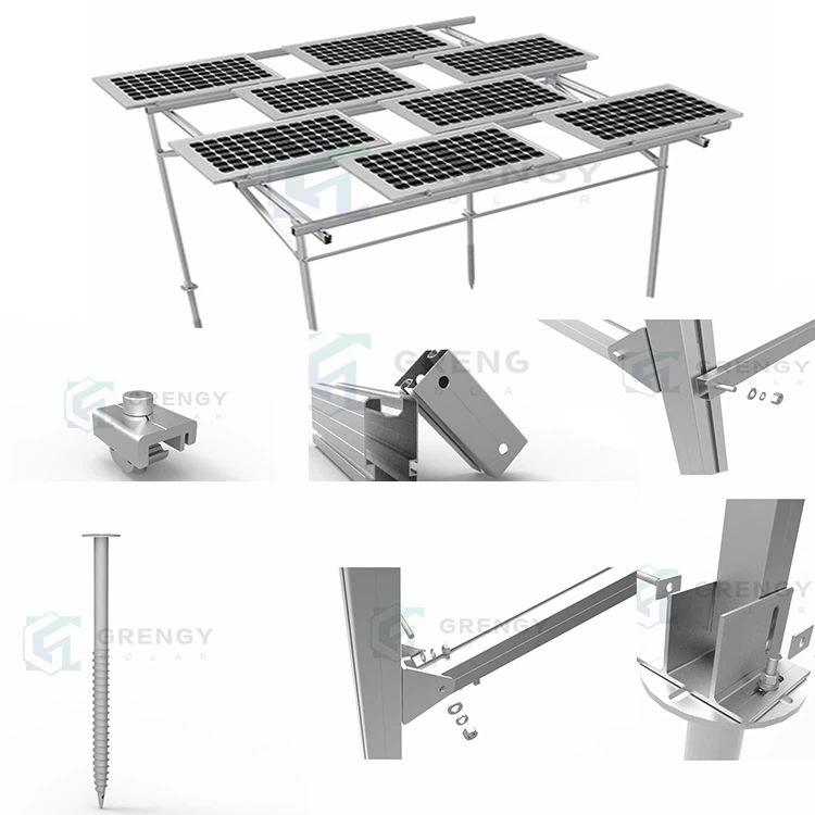 Japan farmland solar mounting systems