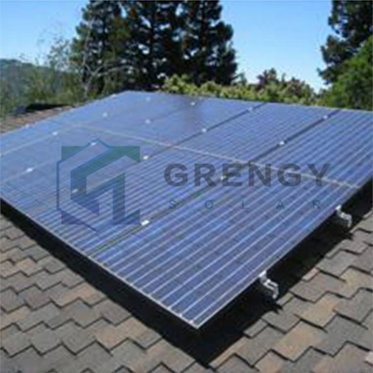 Flat Tile Roof Solar Panel Racking System