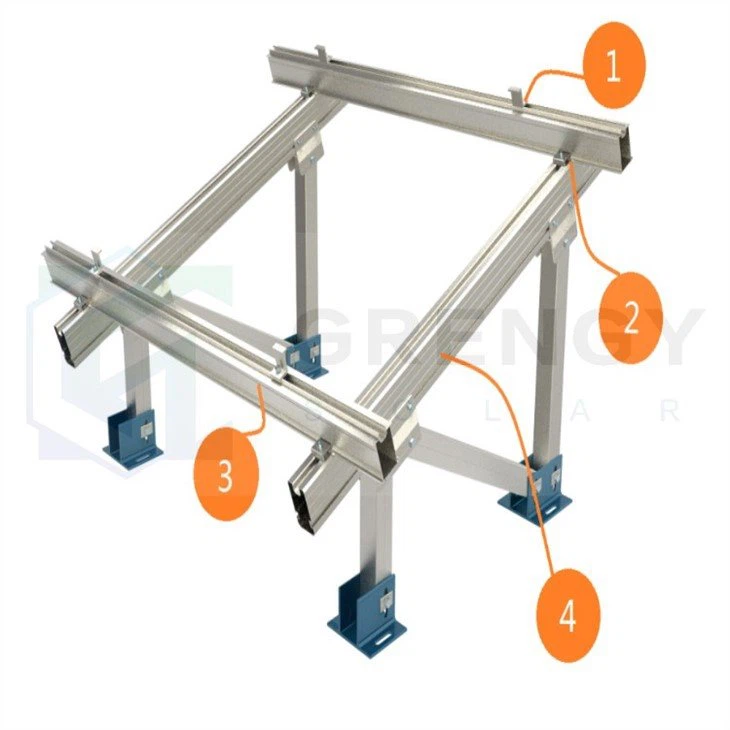 single row solar bracket