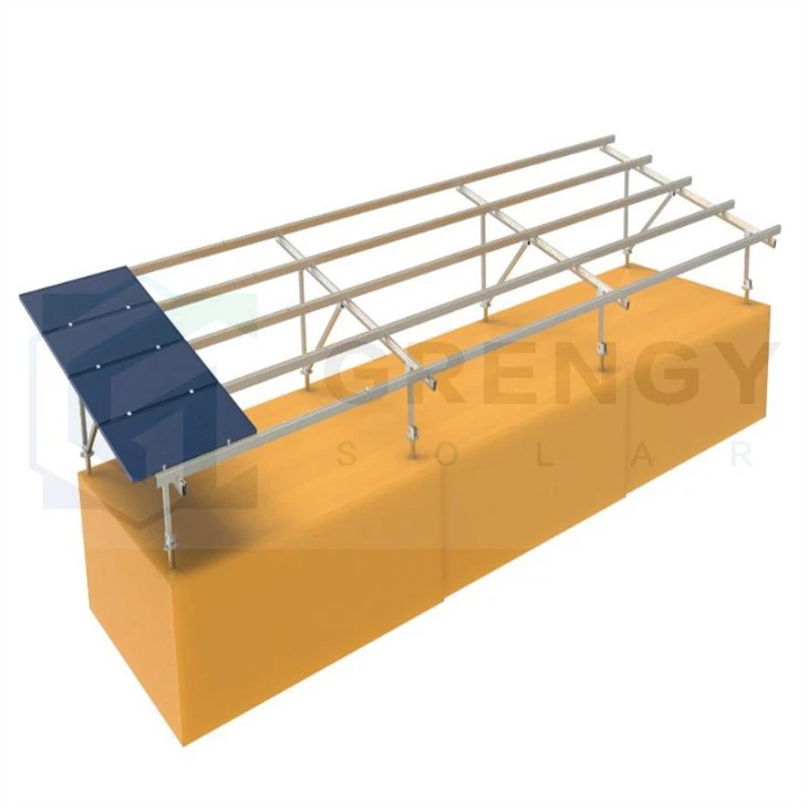 single row solar bracket project