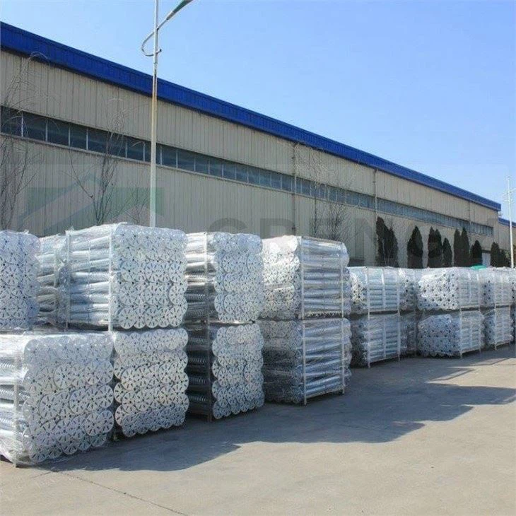 Galvanized No Dig Ground Screw Pole Anchor Blade Screw