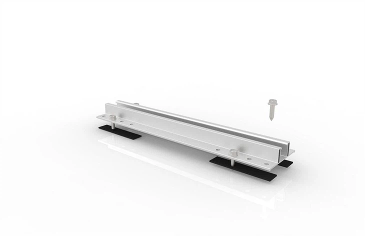 Paneles fotovoltaicos de sistema de mini rieles