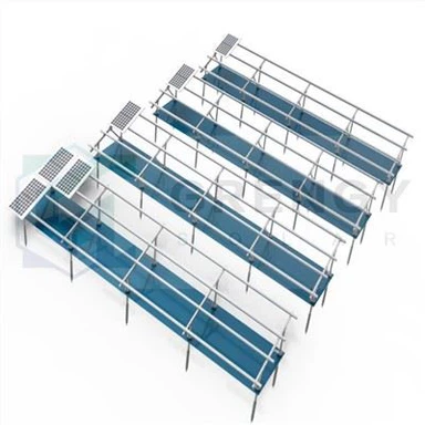 Estructuras solares de pilotes de tornillo de tierra