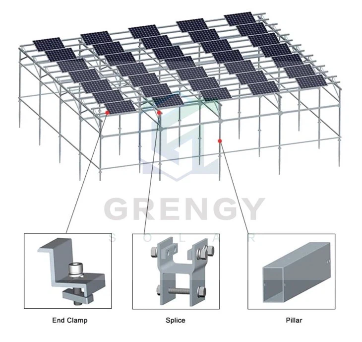 Agriculture Solar Farm Mounting Systems