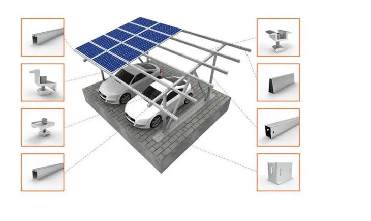 Carport Solar Racking Mount System
