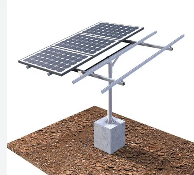 Single Pole Solar Mounting Structure