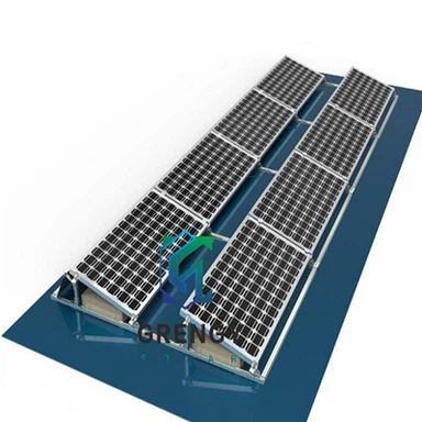 Sistema de montaje solar de lastre de aluminio