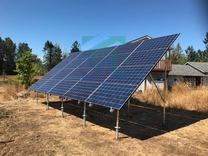 Solar Panel Ground Mounting Rack