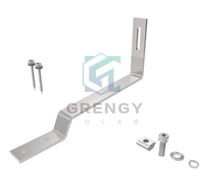Stainless Steel Tile Roof Hook For Solar Mounting Structure