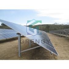 Steel Pile Foundation Solar Ground Mounting System