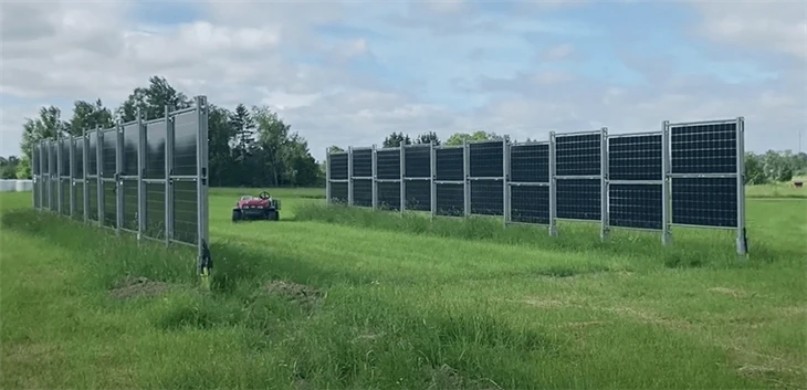 Agri-solar Fence