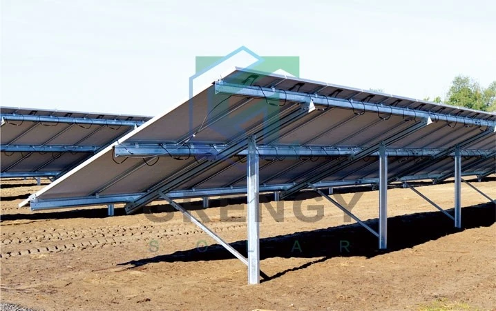 C Type Carbon Steel Ground Mounting System