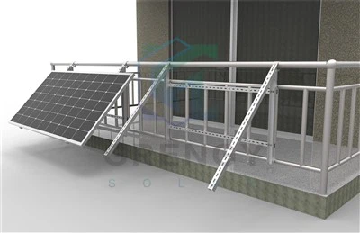 Kits de montaje de paneles solares para balcones