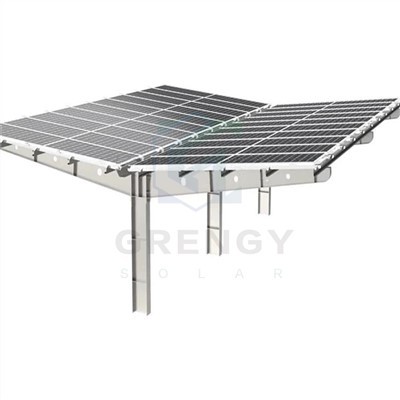 Estructuras comerciales de cochera solar