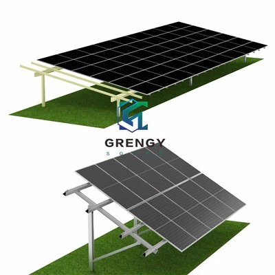 Magnesio de aluminio del cinc del sistema solar galvanizado del montaje en caliente cubierto
