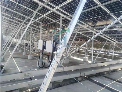 Estructura de montaje solar de acero galvanizado en caliente