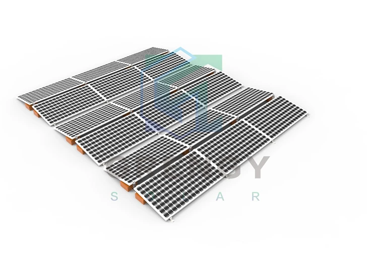 Kits de montaje de techo con lastre solar
