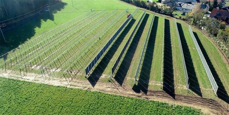 Solar Fencing For Agricultural Land