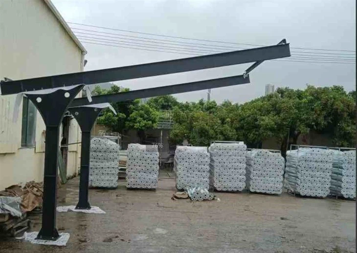 T-Frame Carbon Steel Solar Carport System price