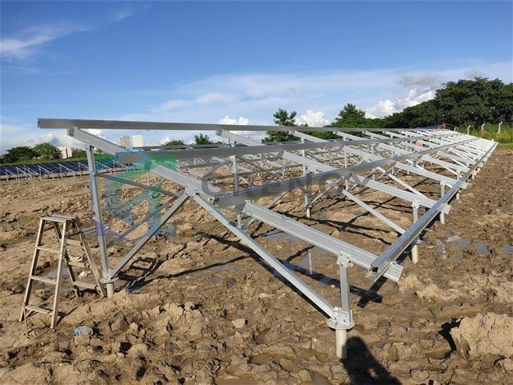 Torque-Based Helical Pile Systems For Precision Solar Mounting factory